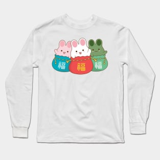 Bunnies Lucky Bag Long Sleeve T-Shirt